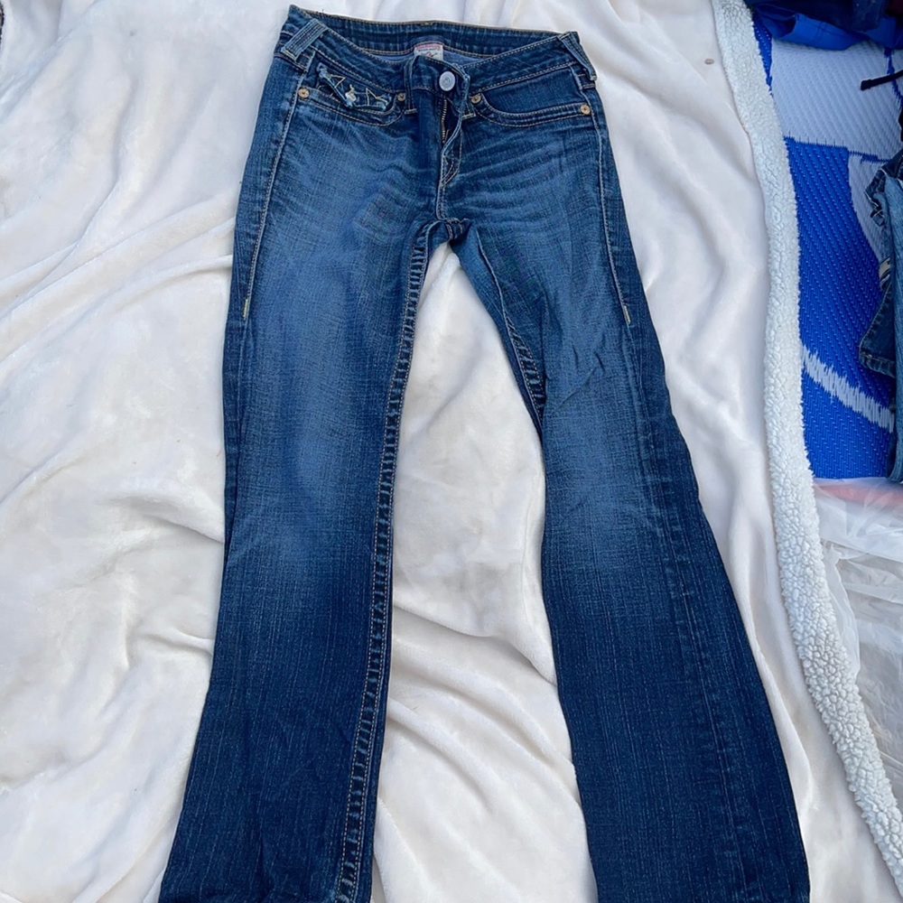 True religion blue jeans